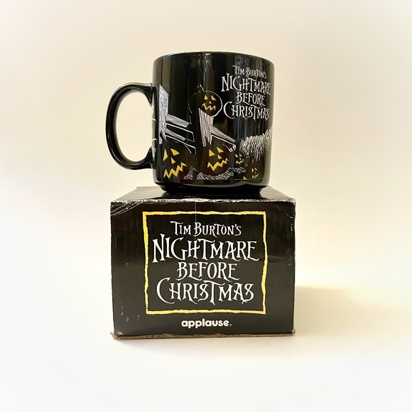 VTG Disney Tim Burton's Nightmare Before Christmas Mug with Box - Picture 1 of 13